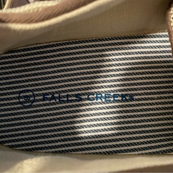 Fall Creek Shoes Mens Size 8 Lace Up Flats Boat Brown Bellaire - Picture 7 of 11